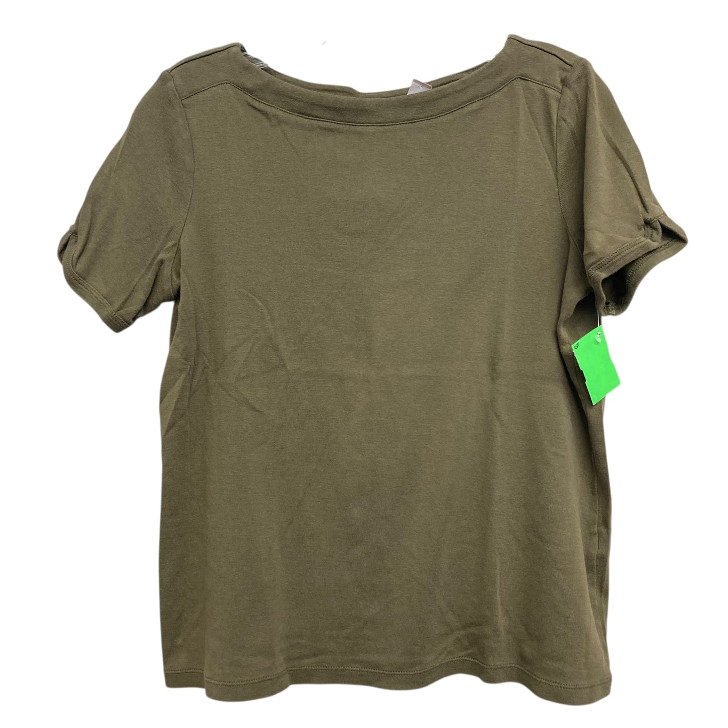 Top Ss Basic By Chicos In Green, Size:M