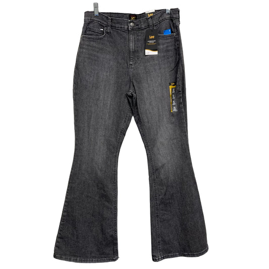 Jeans Flared By Lee In Grey, Size:12