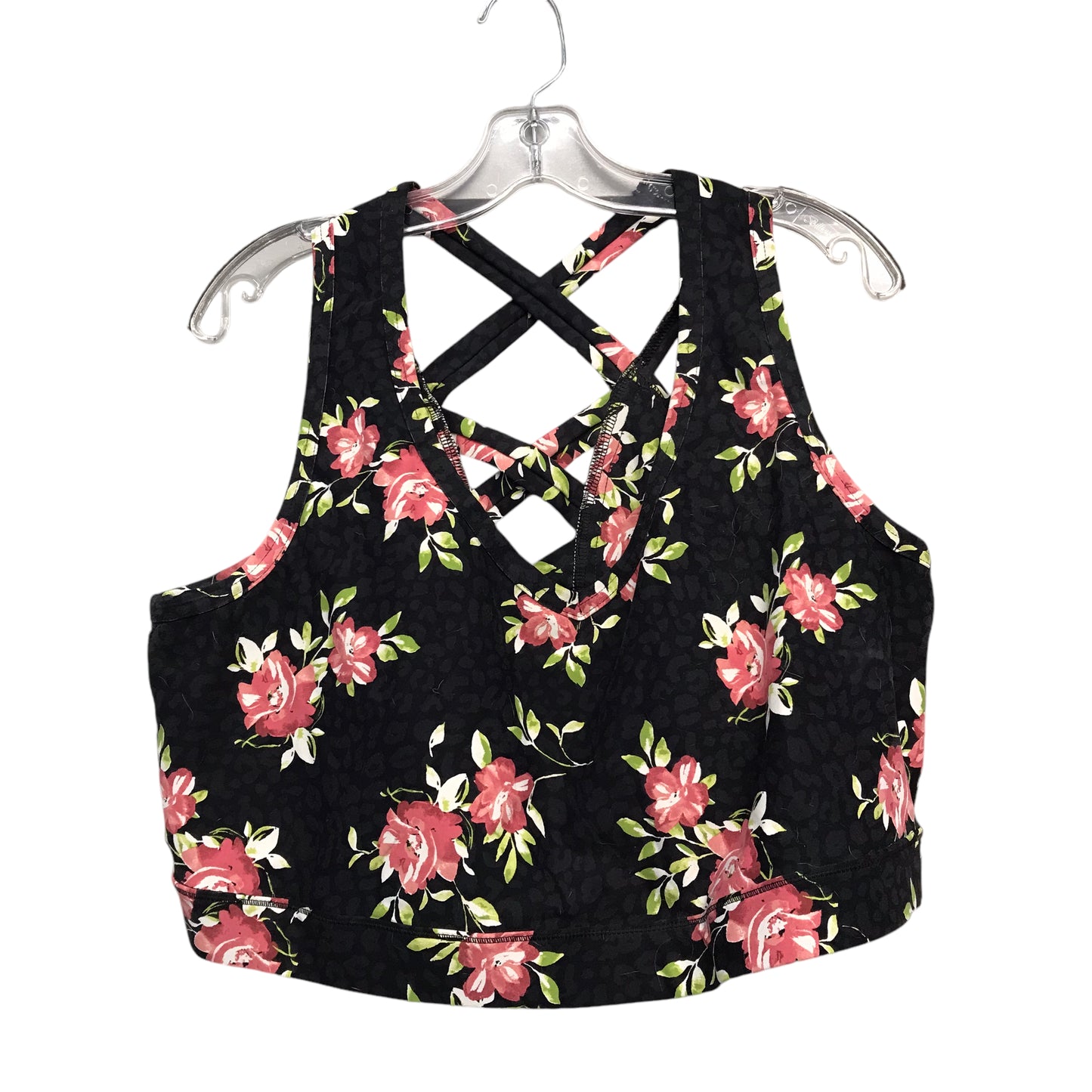 Athletic Bra By Torrid In Floral Print, Size:4X