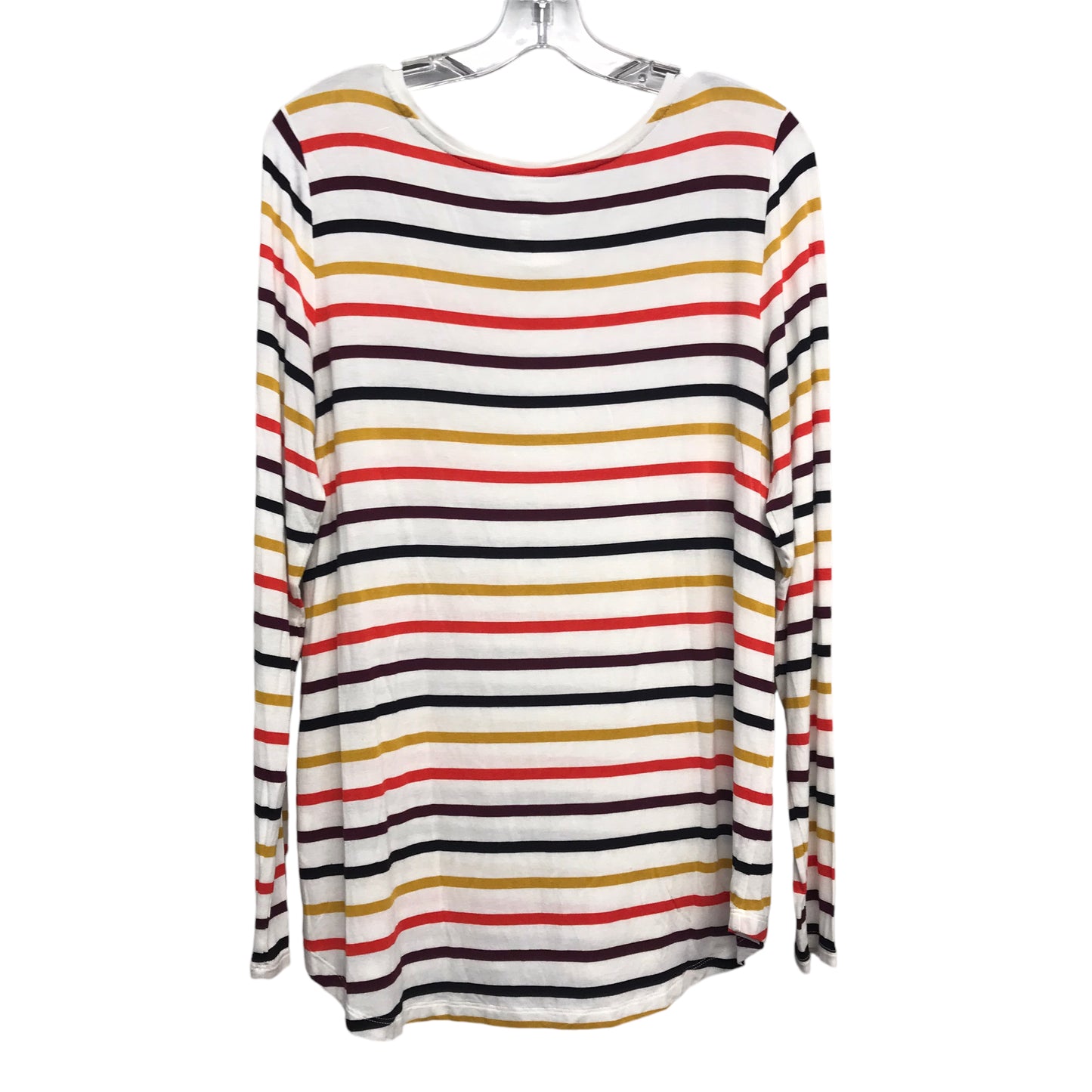 Top Ls Basic By Gap In Striped Pattern, Size:M