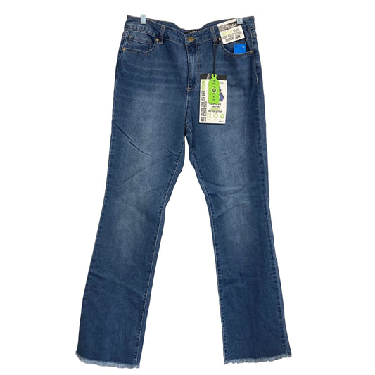 Jeans Boot Cut By D Jeans In Blue Denim, Size:12