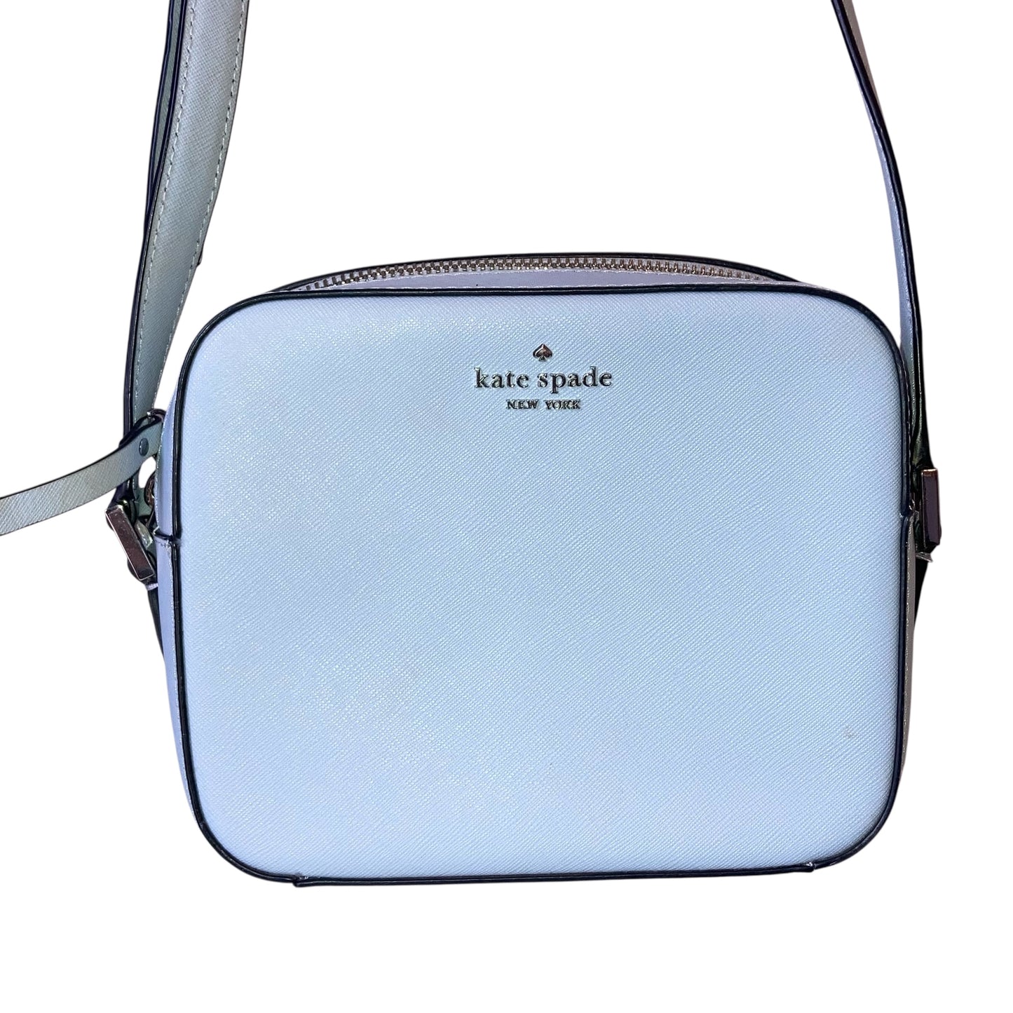 Crossbody Designer By Kate Spade In Blue, Size:Small