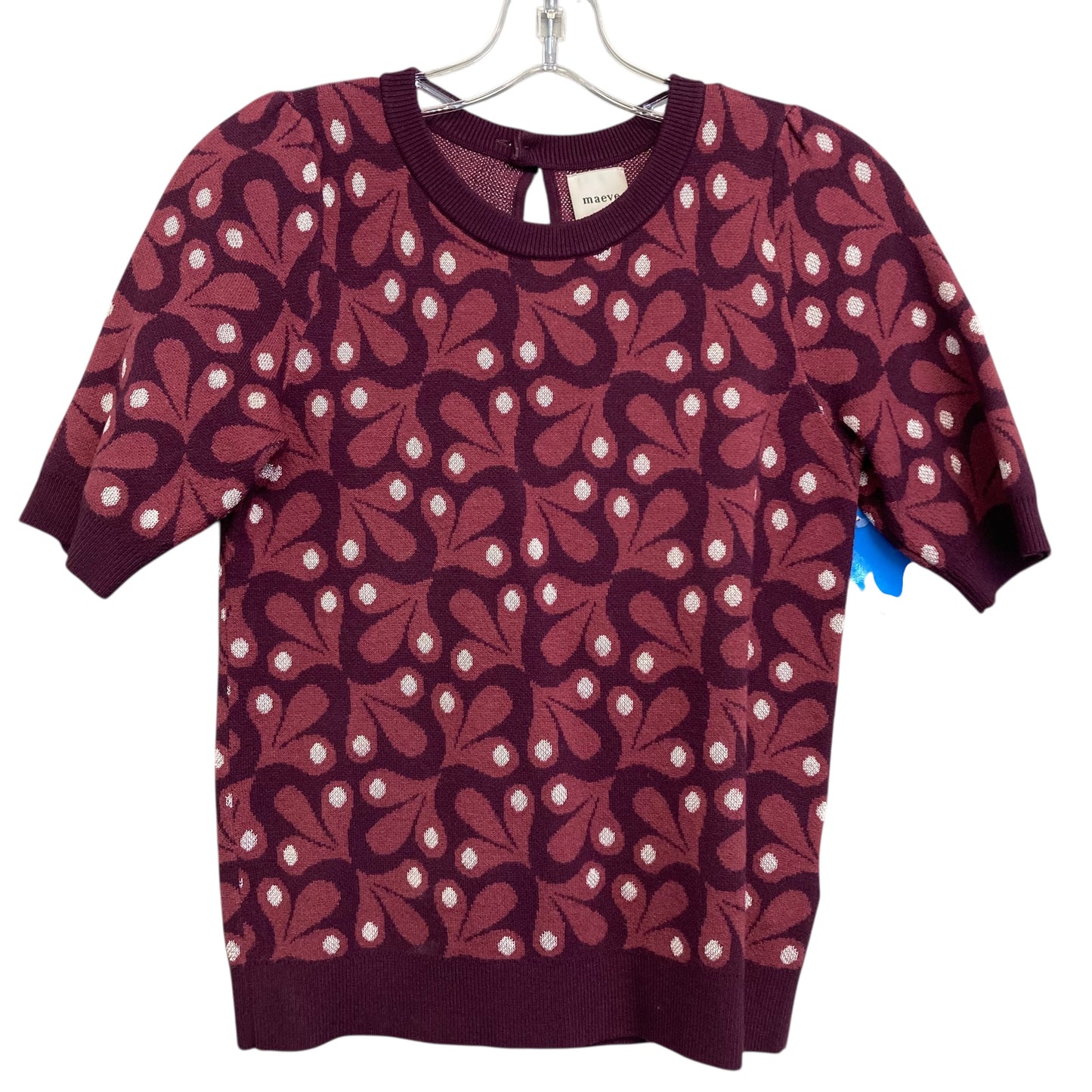 Sweater Ss By Maeve In Mauve, Size:Xs