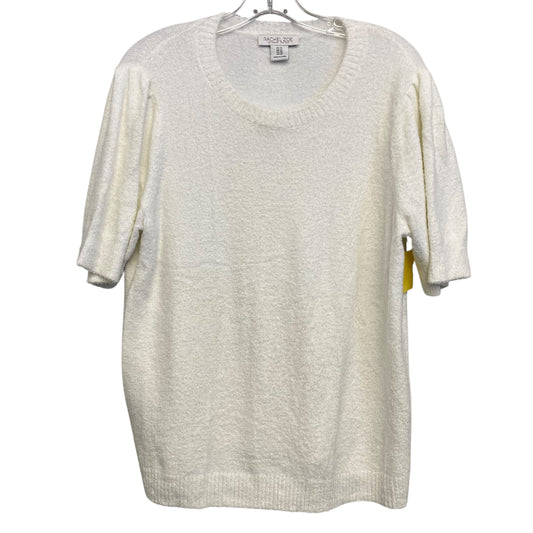 Sweater Ss By Rachel Zoe In White, Size:Xl