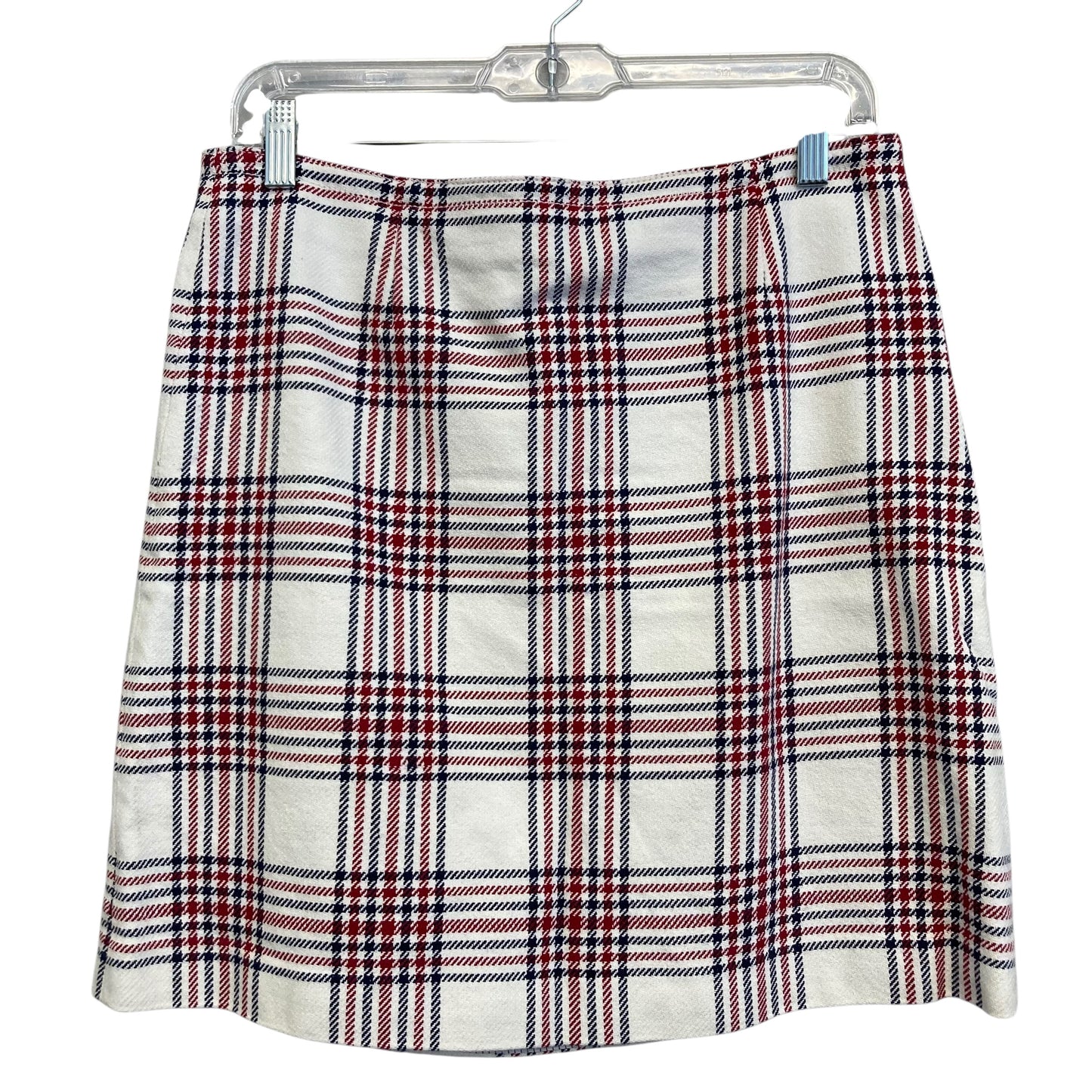 Skirt Mini & Short By Brooks Brothers In Red & White, Size:8