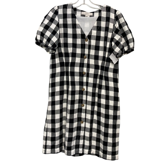 Dress Casual Short By Loft In Checkered Pattern, Size:4P