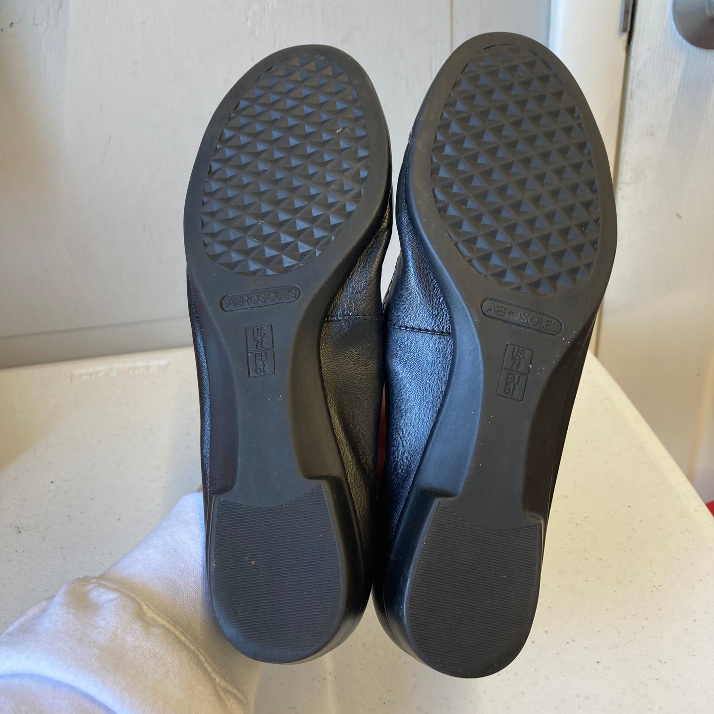 Shoes Flats By Aerosoles In Black, Size:7.5