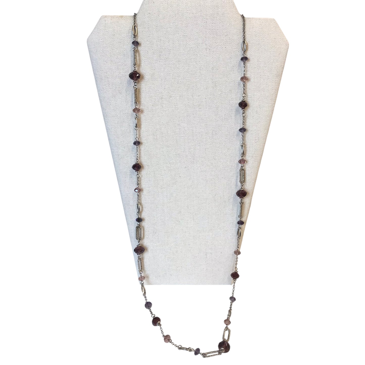 Necklace Other In Pink & Purple