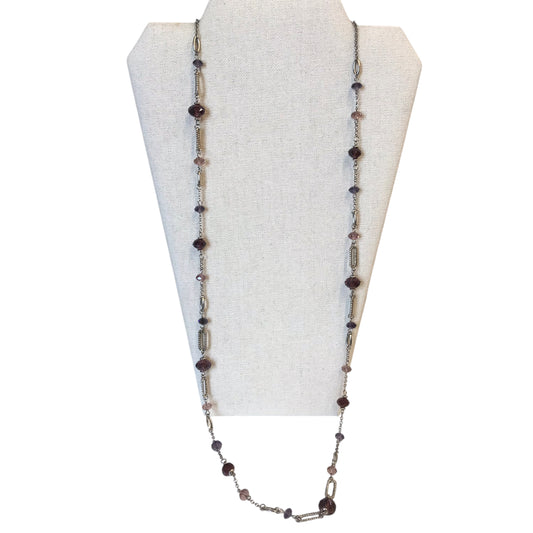 Necklace Other In Pink & Purple