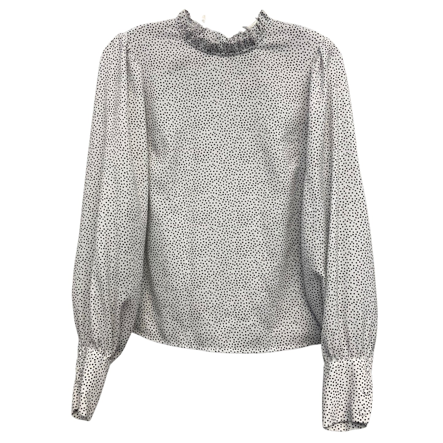 Top Ls By Maison Damelie In Polkadot Pattern, Size:M