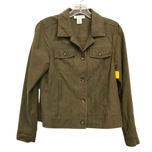 Jacket Denim By Rachel Zoe In Green, Size:S