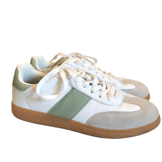 Shoes Sneakers By Nautica In Green & White, Size:9
