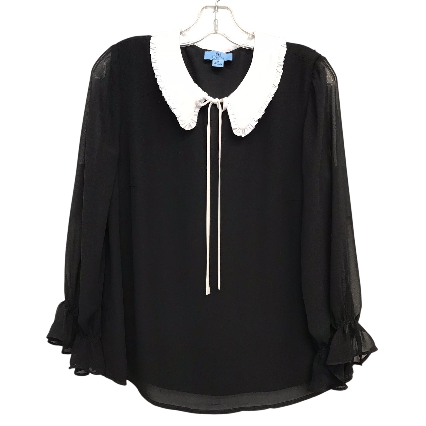 Top Ls By Cece In Black, Size:M