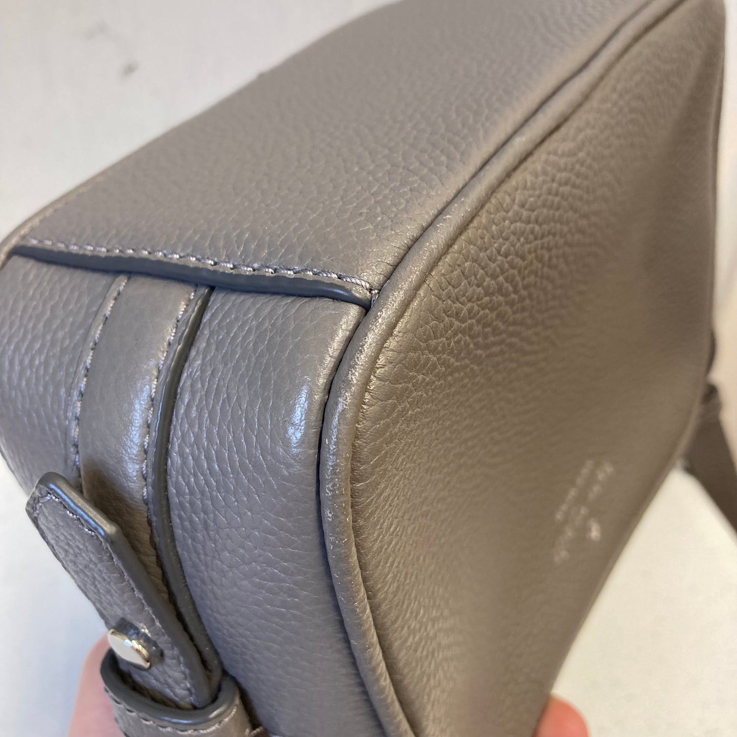 Crossbody Designer By Kate Spade In Grey, Size:Small