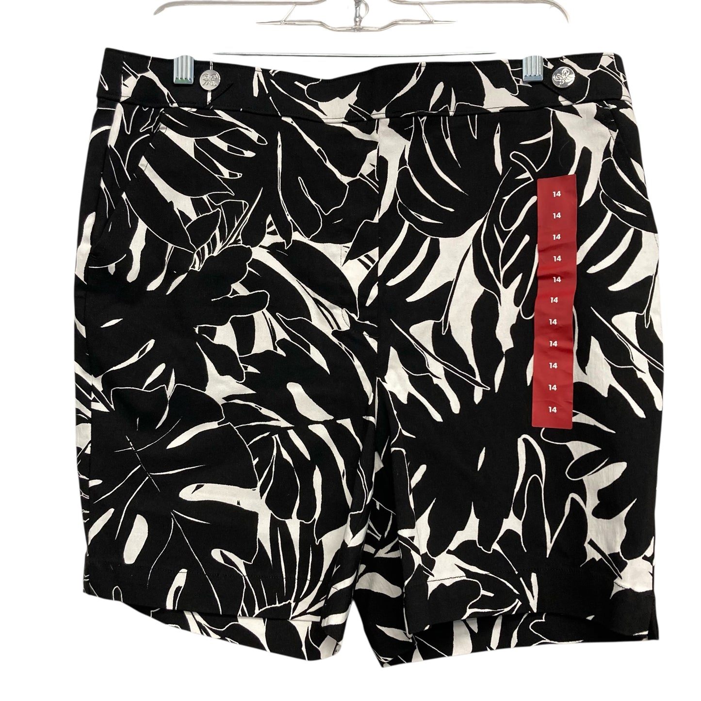 Shorts By Rafaella In Tropical Print, Size:14