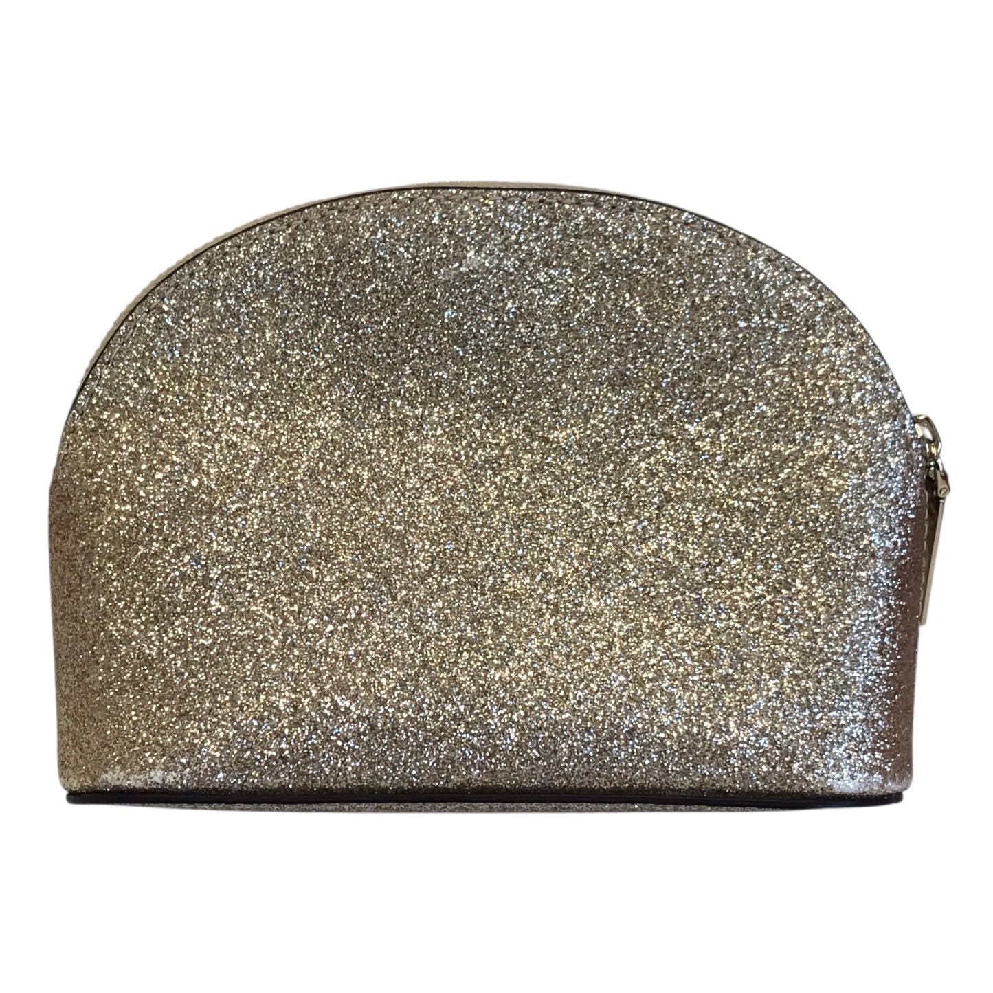 Makeup Bag Designer By Kate Spade In Gold, Size:Small