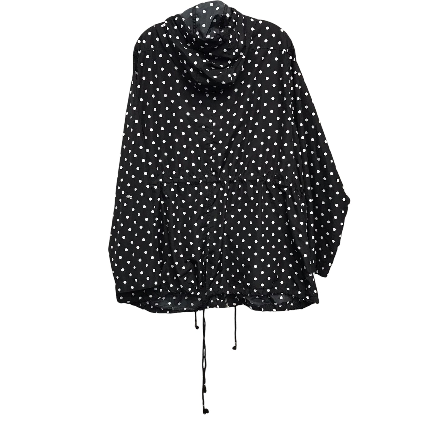 Jacket Windbreaker By Jason Maxwell In Polkadot Pattern, Size:3X