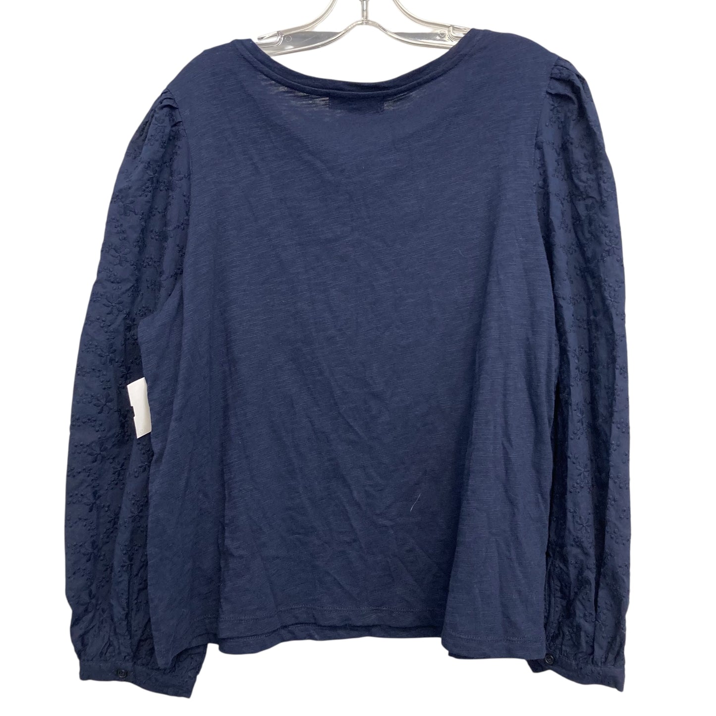 Top Ls By Liz Claiborne In Navy, Size:Xl