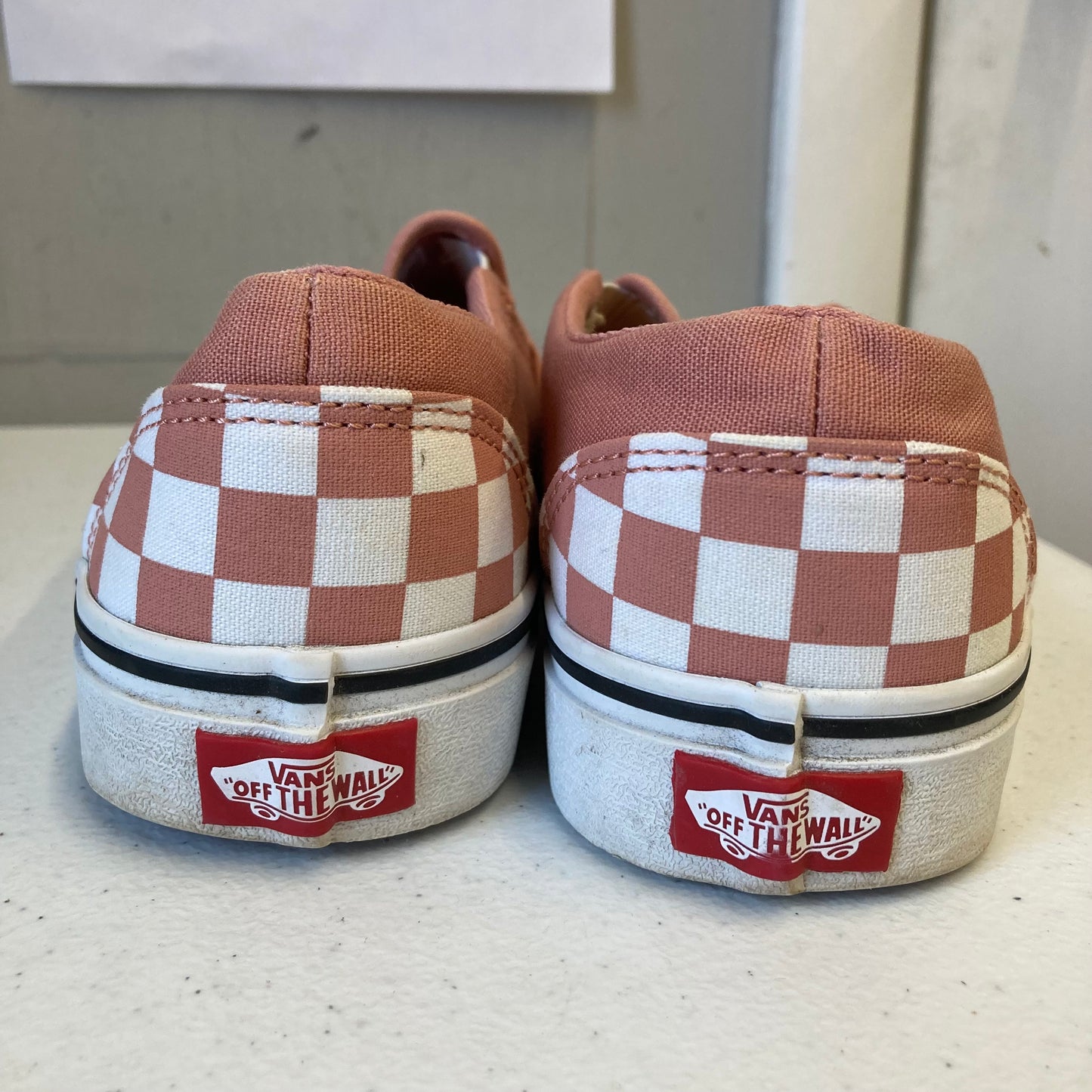 Shoes Sneakers By Vans In Checkered Pattern, Size:8.5