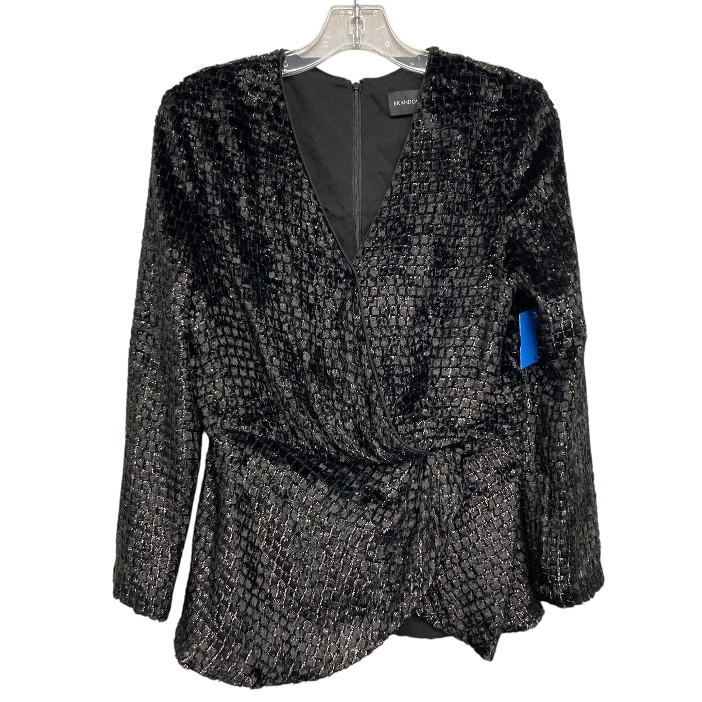 Top Ls By Brandon Maxwell In Black, Size:M
