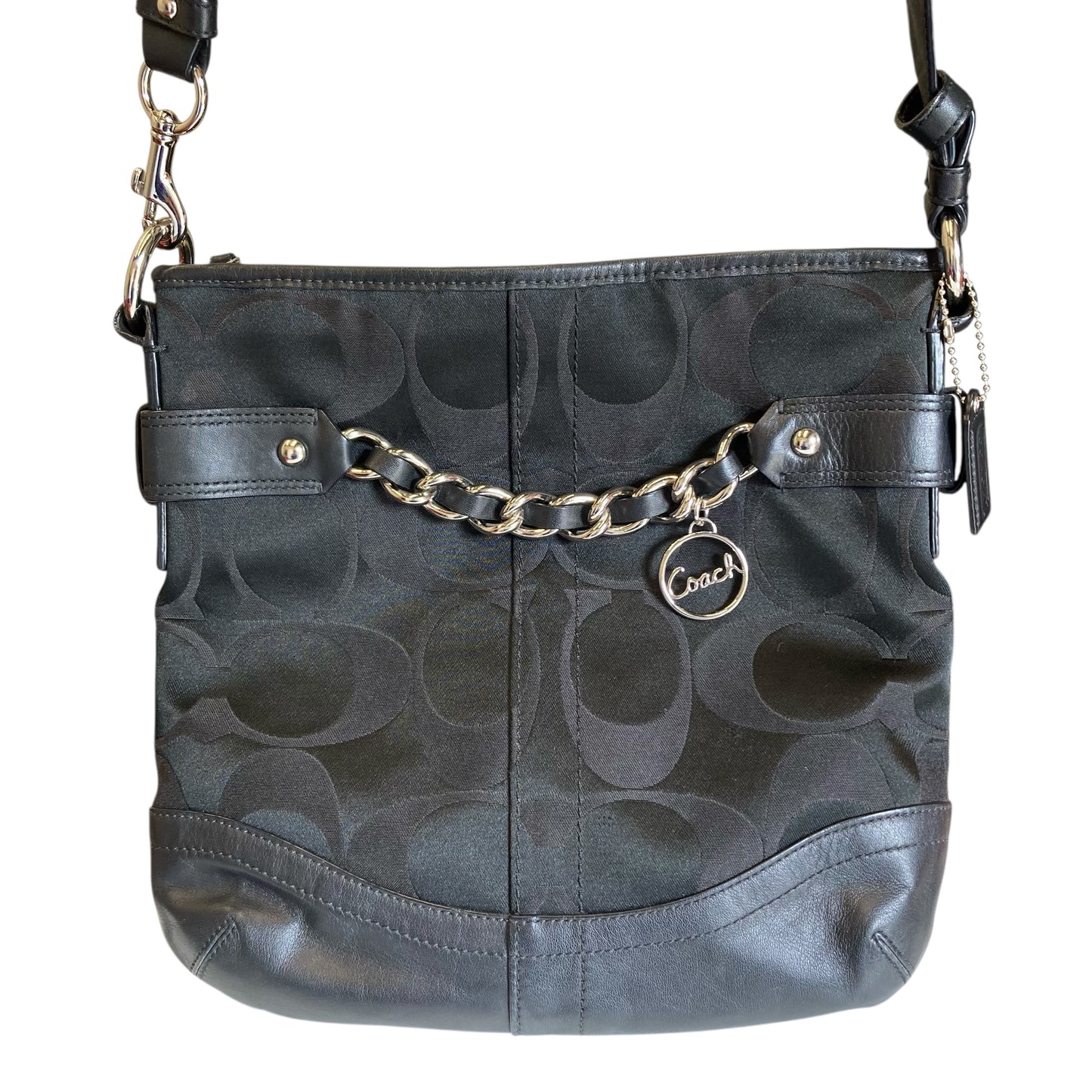 Crossbody Designer By Coach In Black, Size:Small