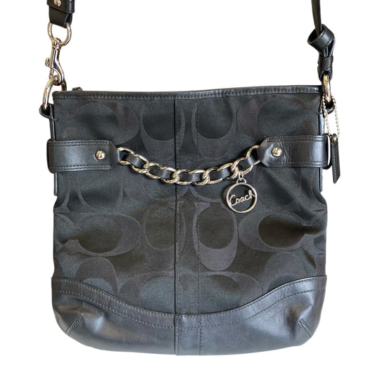 Crossbody Designer By Coach In Black, Size:Small