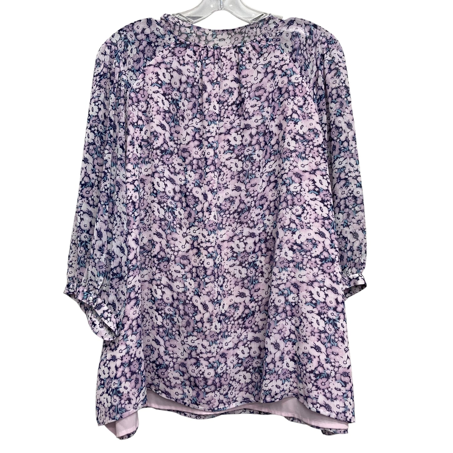 Top Ss By Vince Camuto In Floral Print, Size:2X
