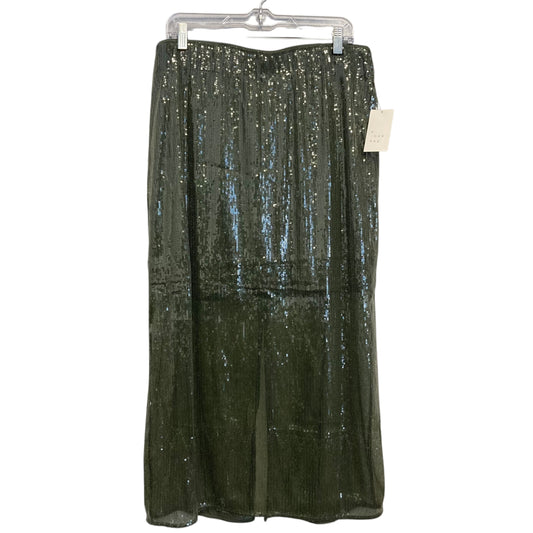 Skirt Maxi By A New Day In Green, Size:12