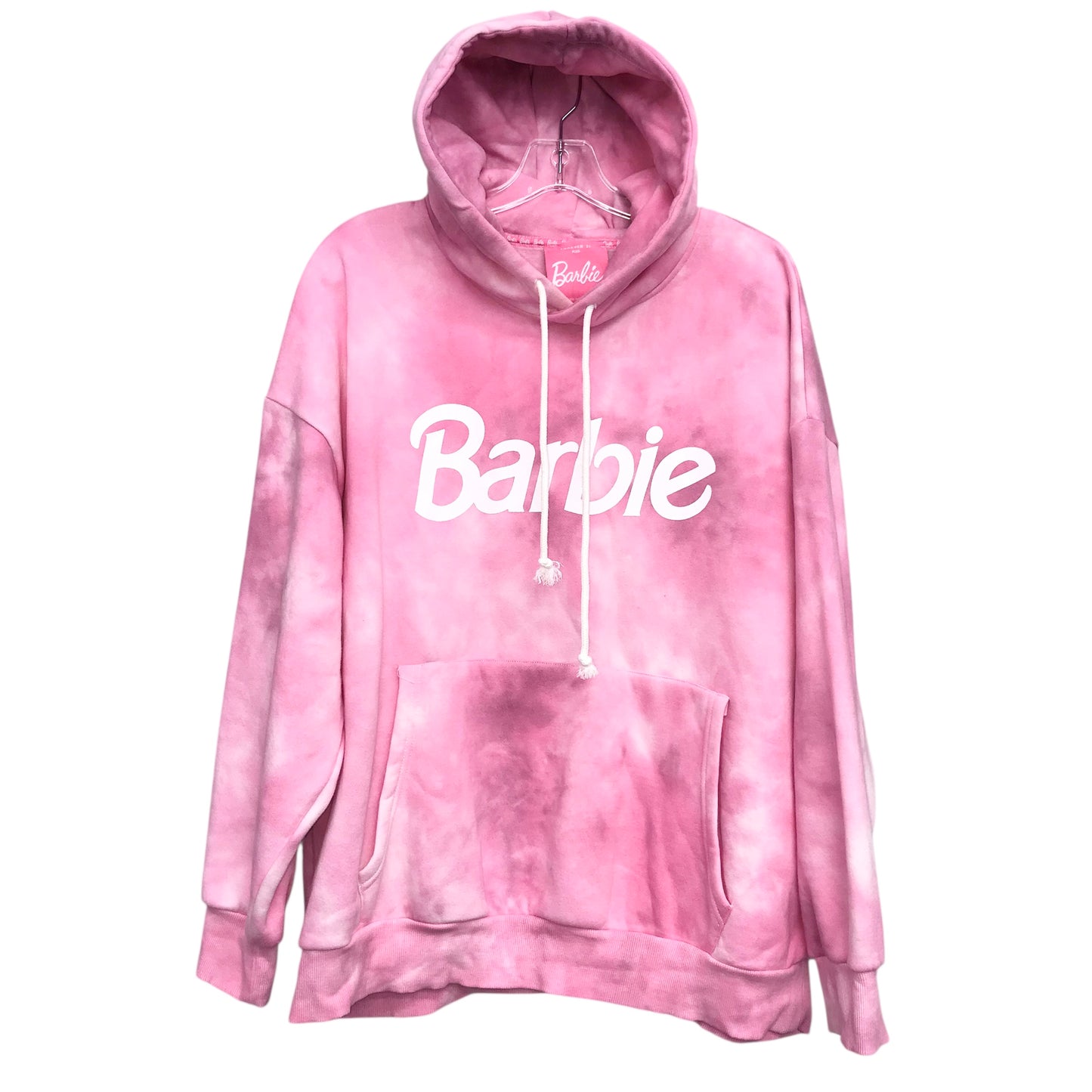 Sweatshirt Hoodie By Forever 21 In Pink, Size:3X