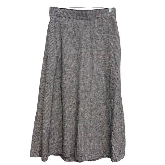 Skirt Maxi By Croft And Barrow In Black & White, Size:4