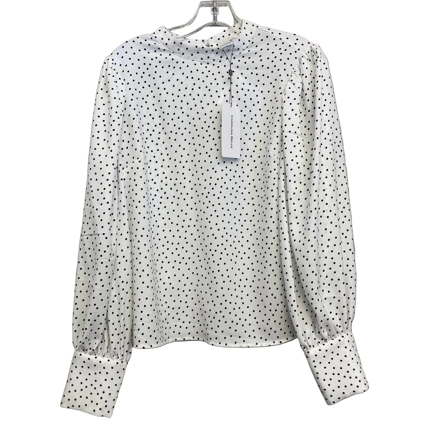Top Ls By Carolina Belle In Polkadot Pattern, Size:L