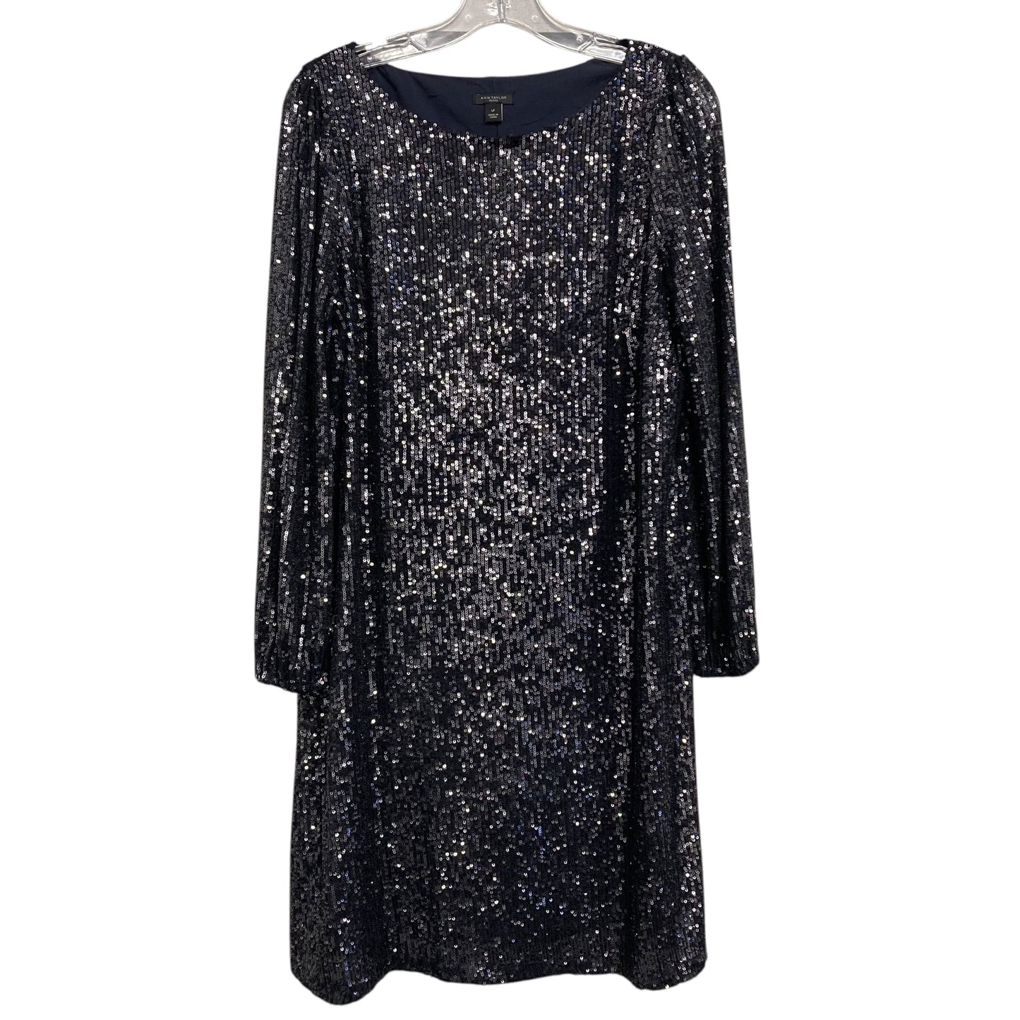 Dress Party Short By Ann Taylor In Navy, Size:Lp