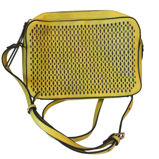 Crossbody By Lily & Ivy In Yellow, Size:Medium