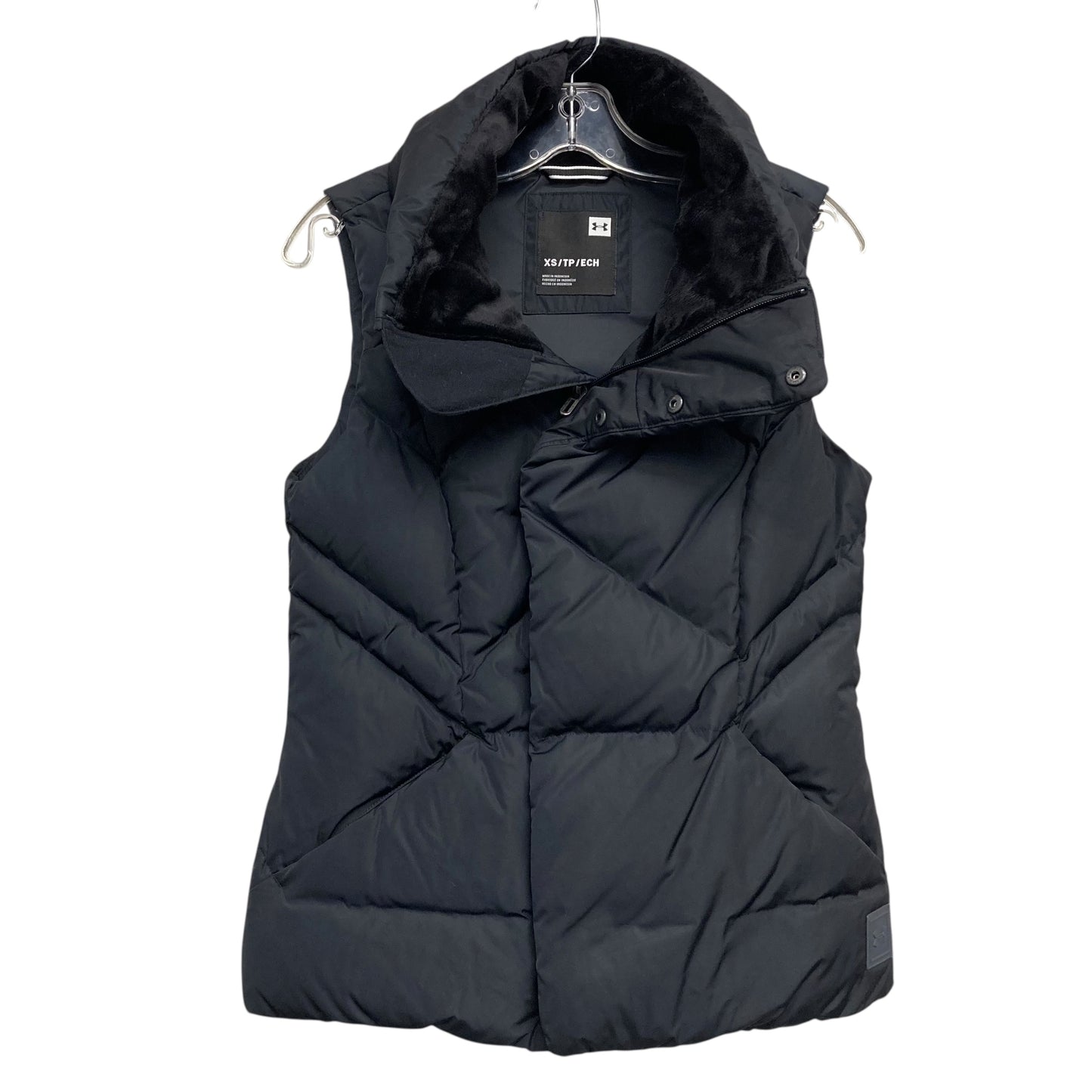 Vest Puffer & Quilted By Under Armour In Black, Size:Xs