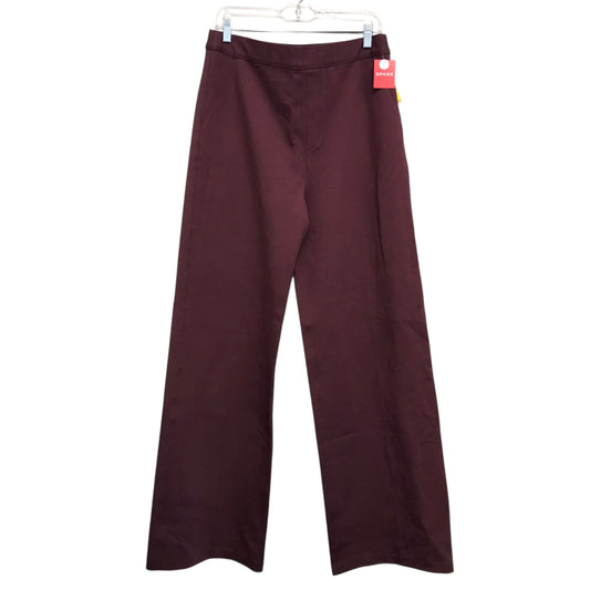 Pants Wide Leg By Spanx In Red, Size:16Tall