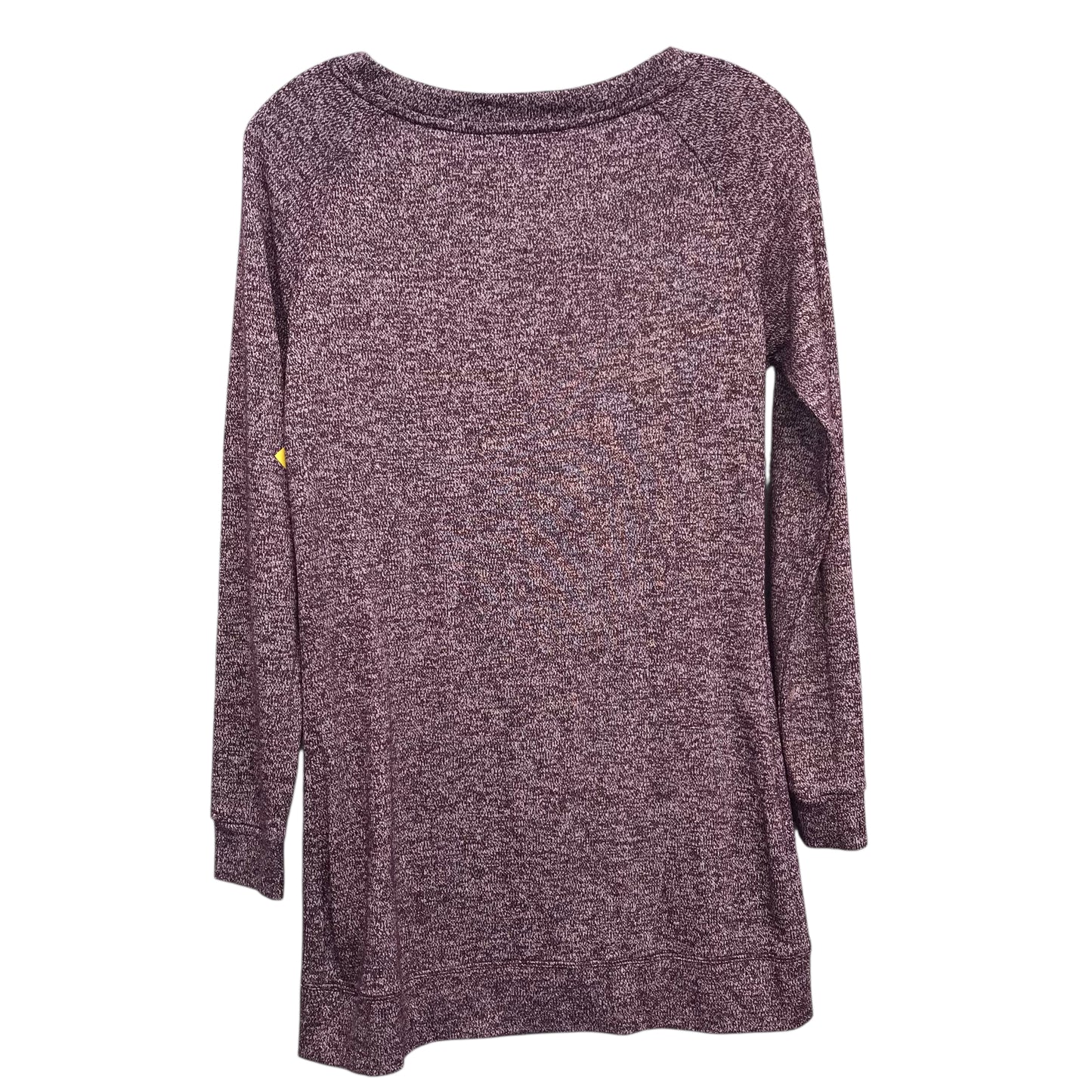 Athletic Top Ls Crewneck By Athleta In Maroon, Size:Xs