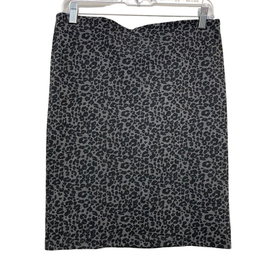 Skirt Mini & Short By Loft In Animal Print, Size:8P