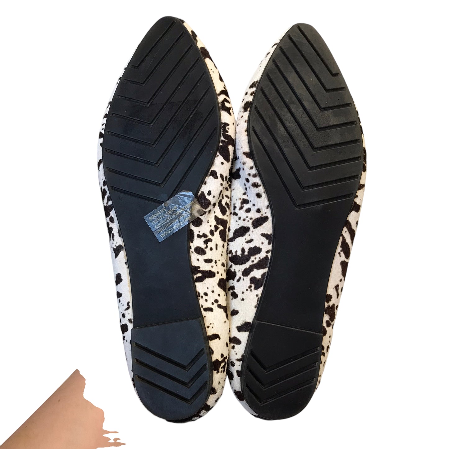 Shoes Flats By Munro In Zebra Print, Size:9