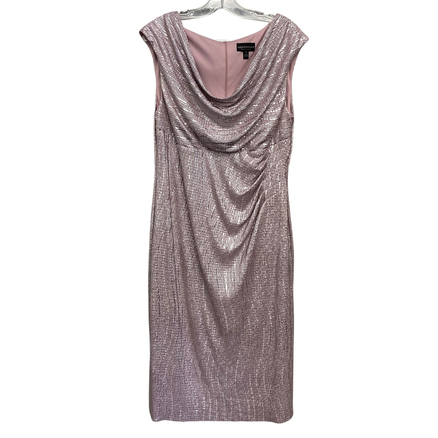 Dress Party Short By Connected Apparel In Pink, Size:Xl