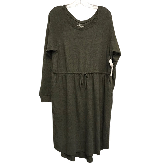 Dress Sweater By Torrid In Green, Size:2X