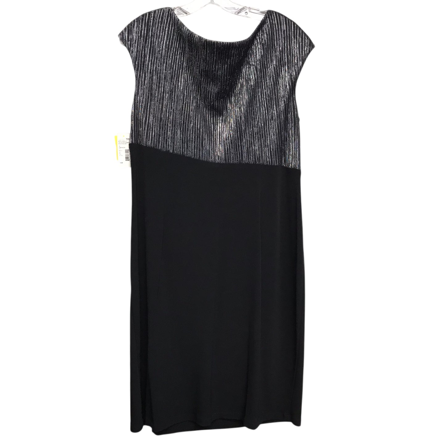 Dress Party Short By Connected Apparel In Black & Silver, Size:L