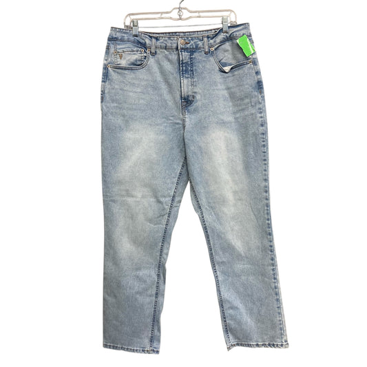 Jeans Designer By Frye In Blue Denim, Size:14