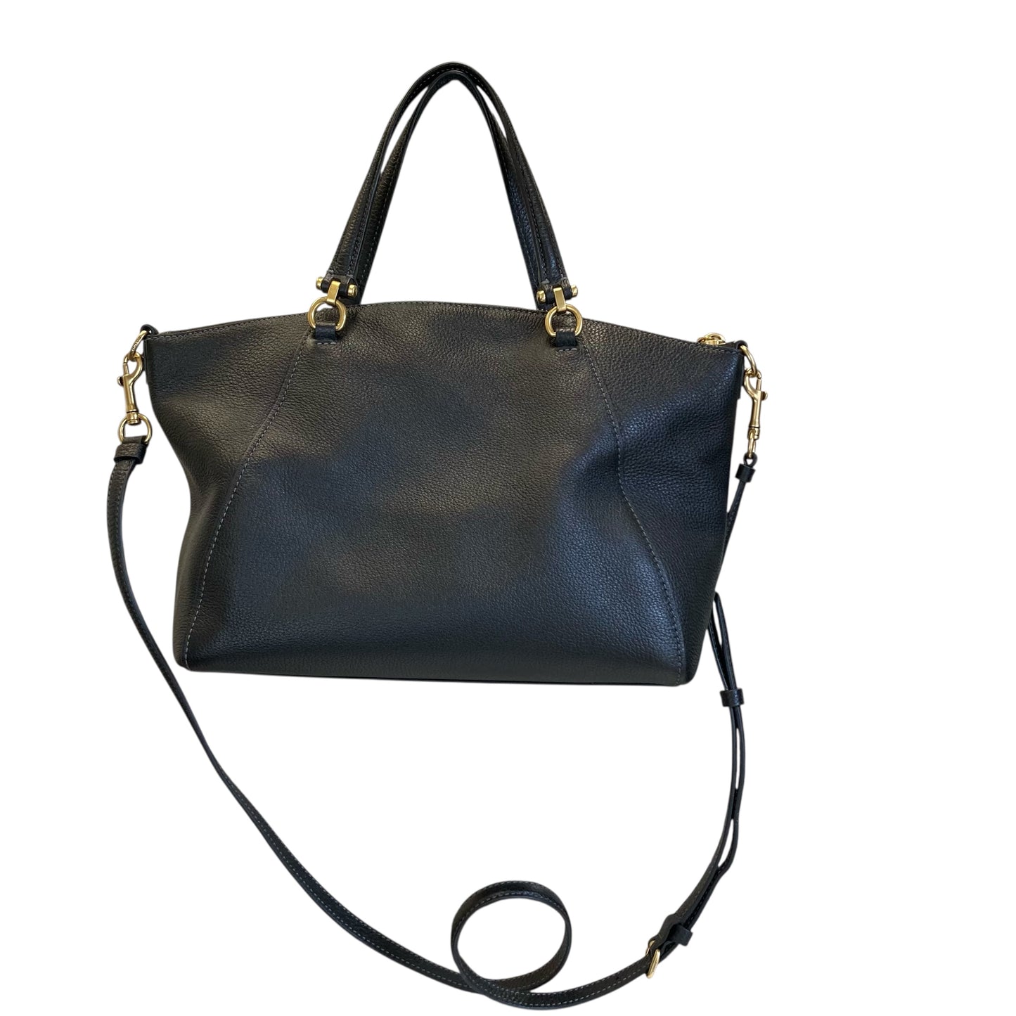 Handbag Designer By Coach In Black, Size:Medium