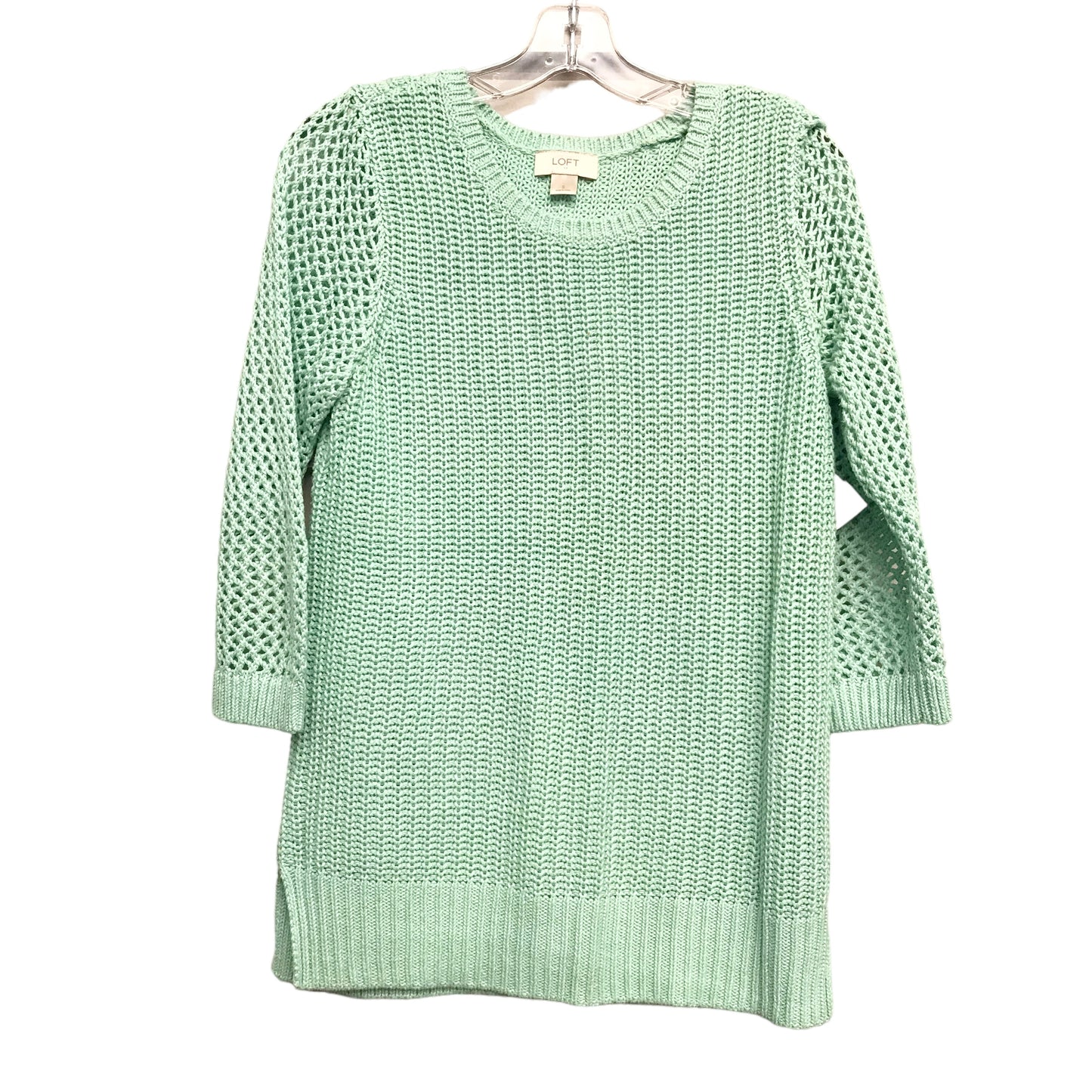 Sweater By Loft In Aqua, Size:S