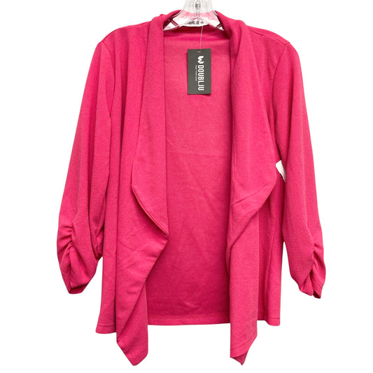 Cardigan By Doublju In Pink, Size:XL