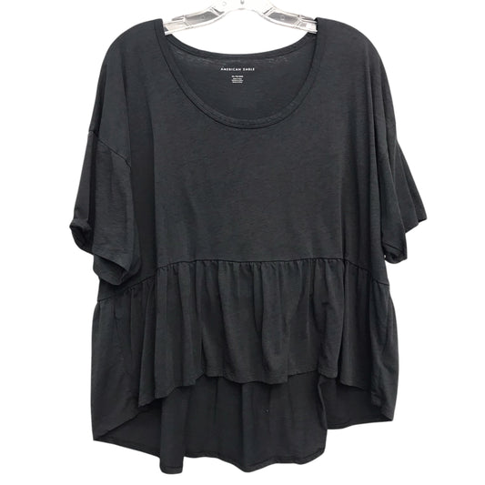 Top Ss By American Eagle In Black, Size:Xl