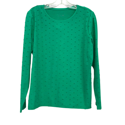 Top Ls By Talbots In Green, Size:M