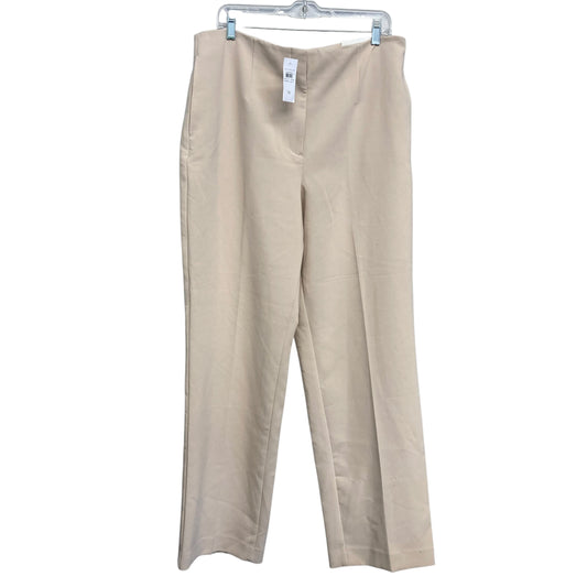 Pants Dress By Ann Taylor In Tan, Size:14