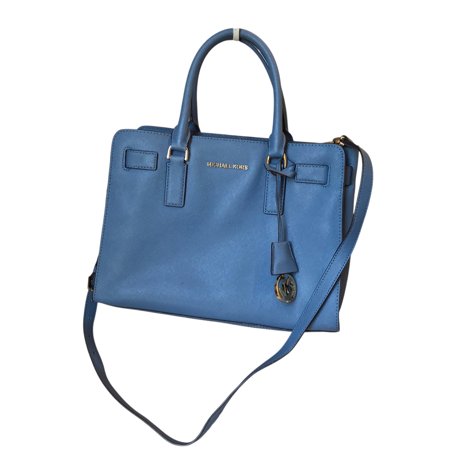 Handbag Designer By Michael Kors In Blue, Size:Medium