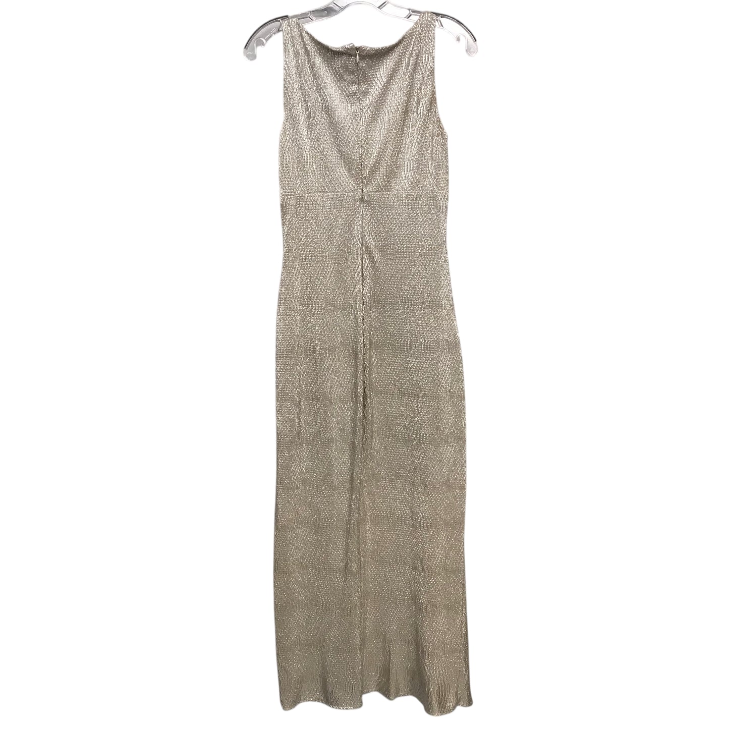 Dress Party Long By Lauren By Ralph Lauren In Gold, Size:S